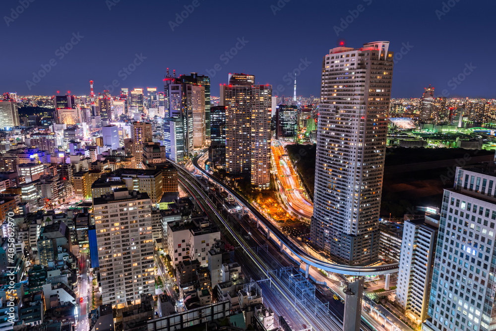 日本东京，夜晚的南户病房