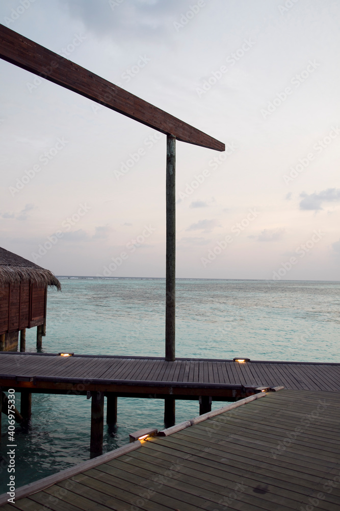 Portrait of Resort in Maldives