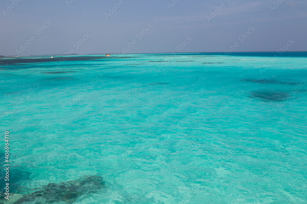 马尔代夫海上特写