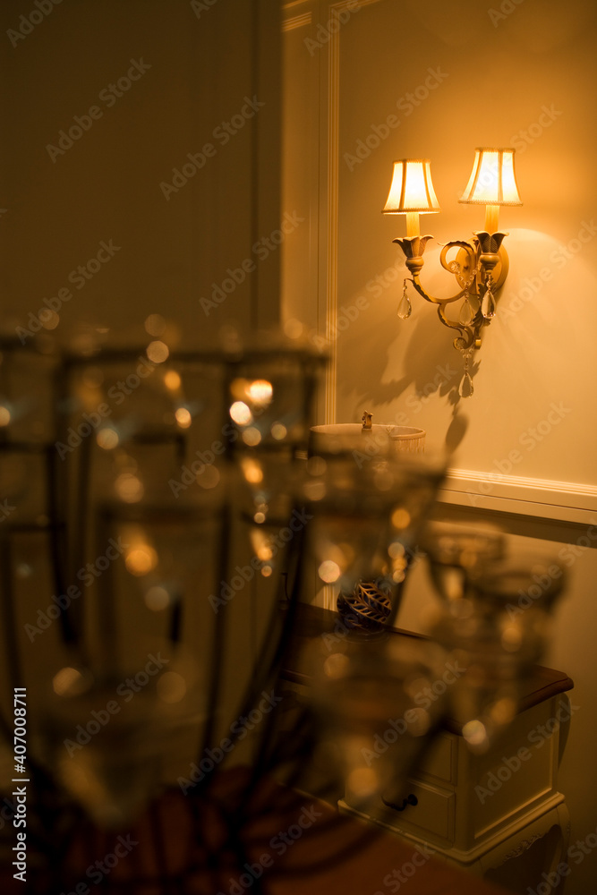 The model room lamp 