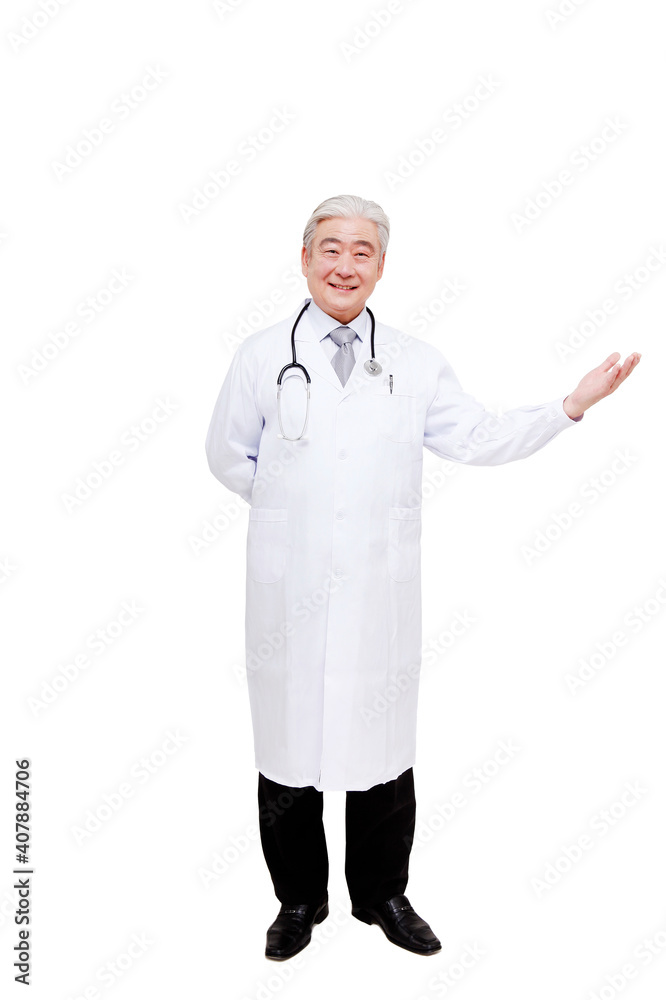 Oriental doctors make the welcome gesture