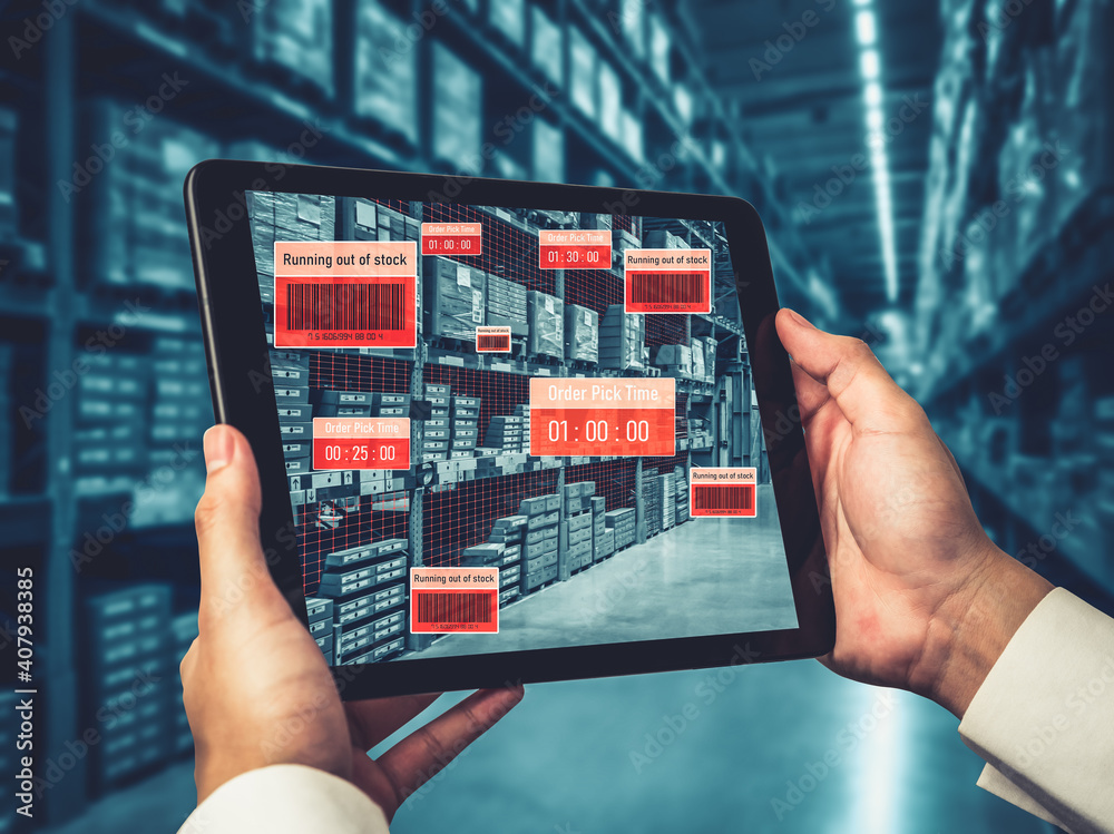 Smart warehouse management system using augmented reality technology to identify package picking and