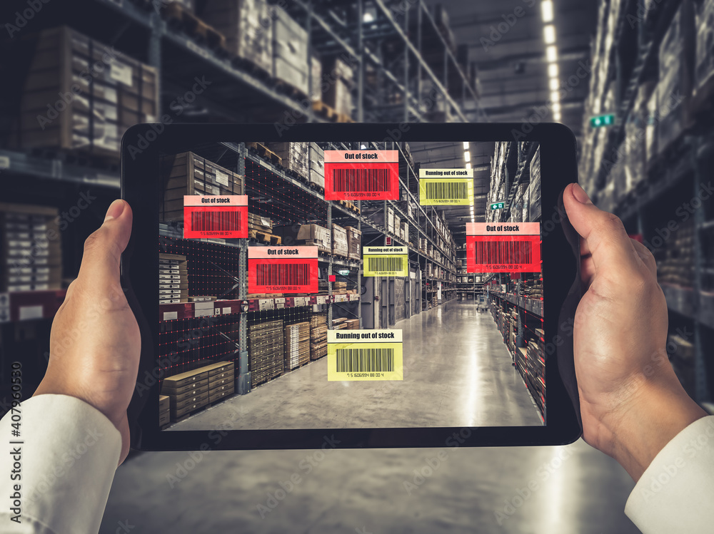 Smart warehouse management system using augmented reality technology to identify package picking and