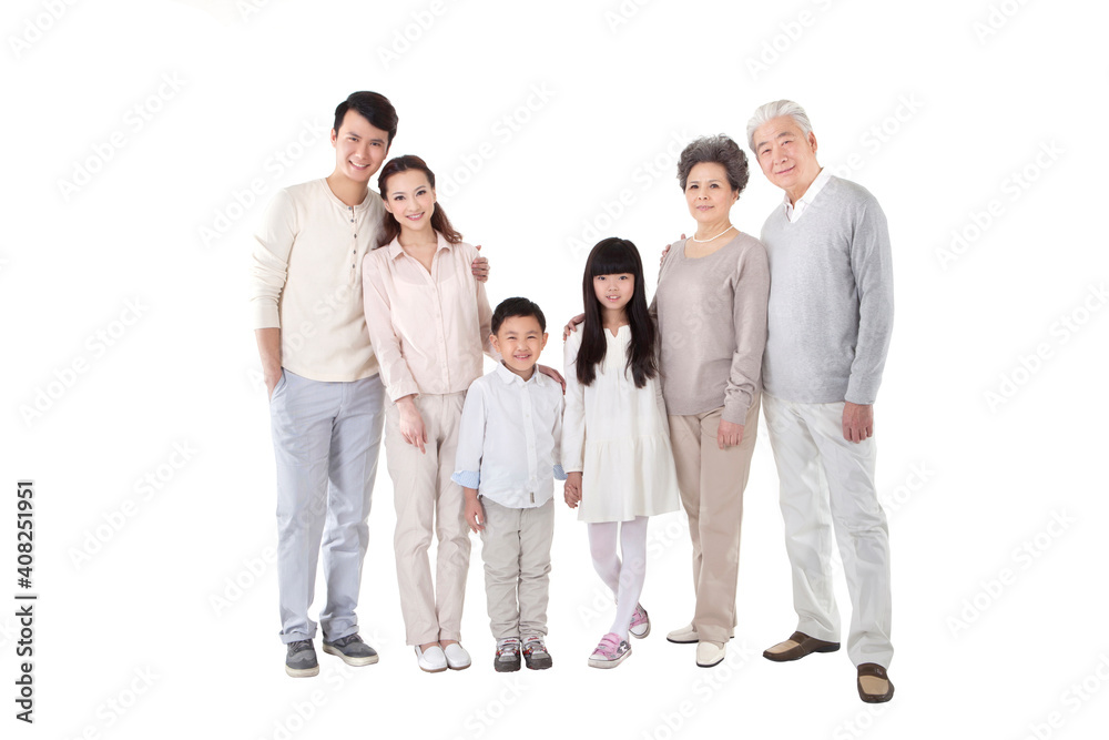 Portrait of Happy family