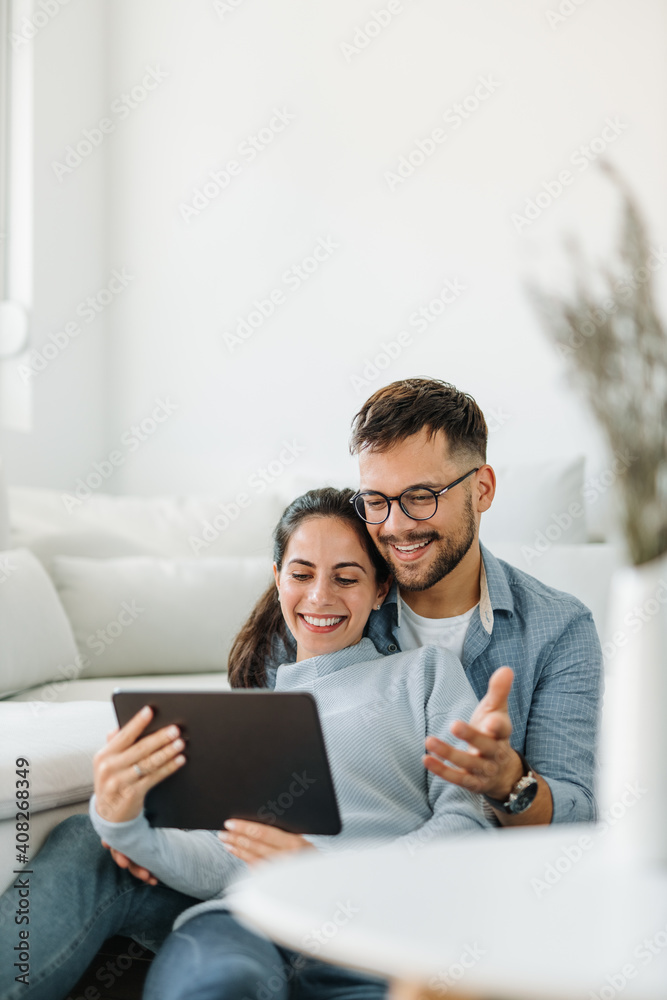 Reading online book together.