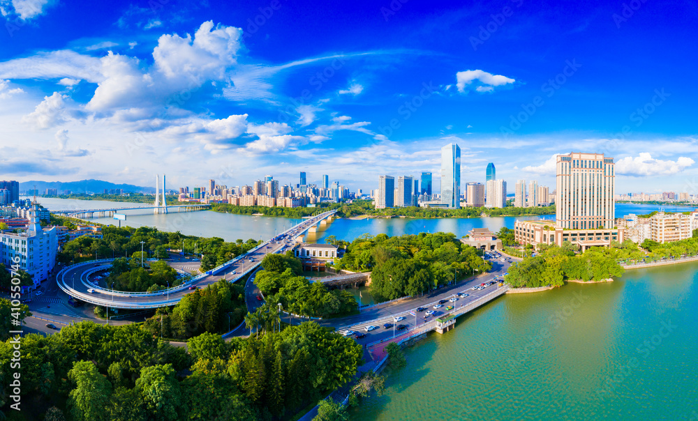 中国广东省惠州市城市风景