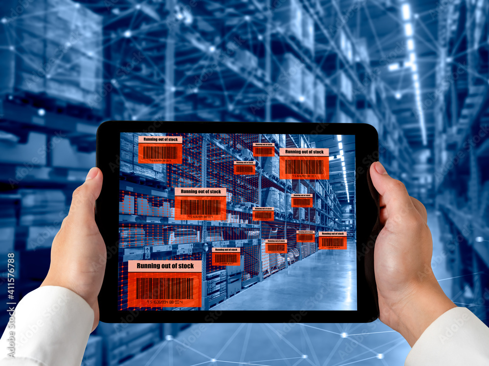 Smart warehouse management system using augmented reality technology to identify package picking and