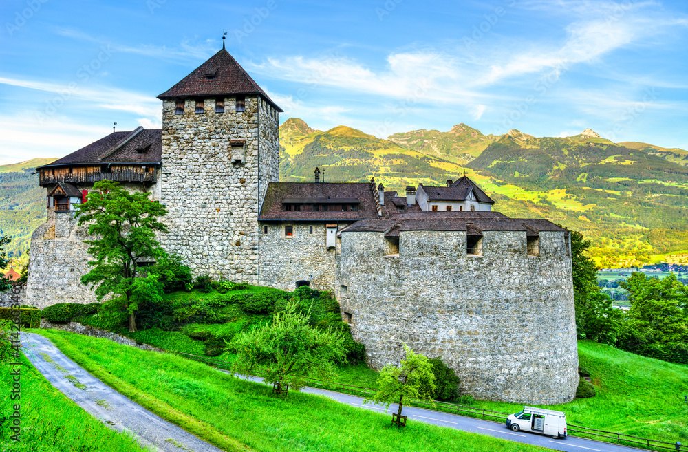 Vaduz Castle in the Principality of Liechtenstein