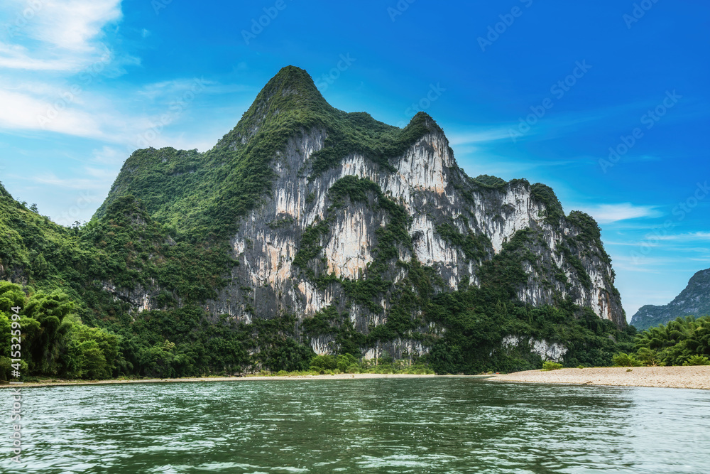 Karst Mountains Landscape of Guilin, China.