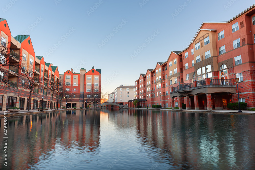 Indianapolis, Indiana, USA Canal Walk