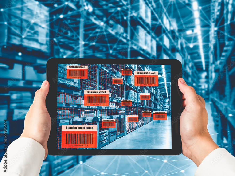 Smart warehouse management system using augmented reality technology to identify package picking and