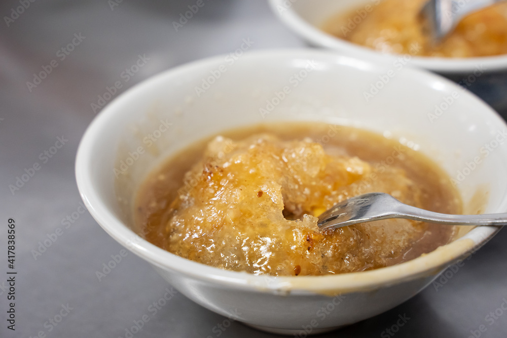 Taiwanese meatball - Delicious street food Bawan.