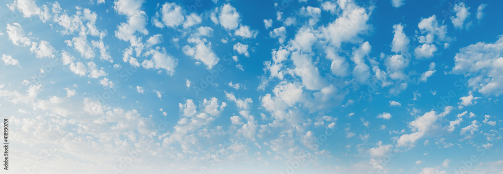 white cloud with blue sky background