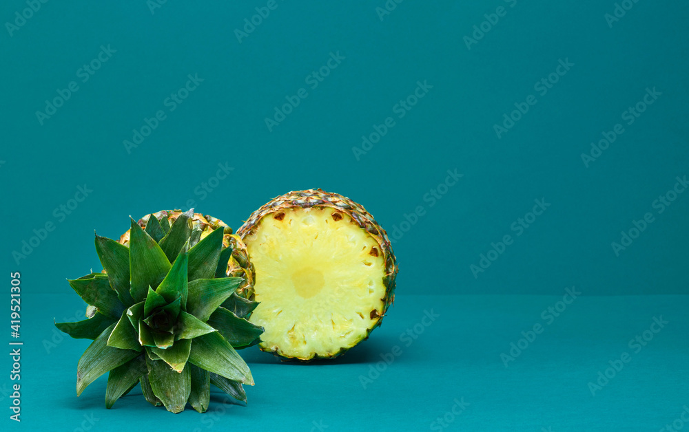 fresh ripe pineapple