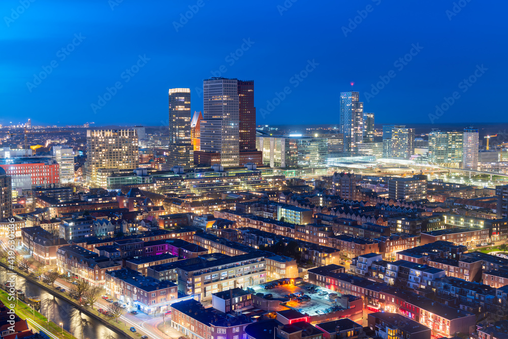 The Hague, Netherlands Cityscape