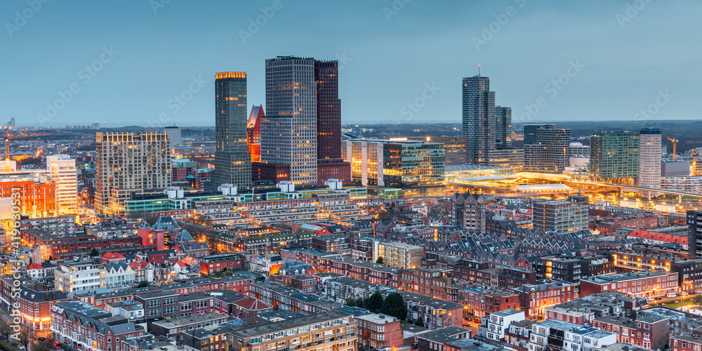 The Hague, Netherlands Cityscape