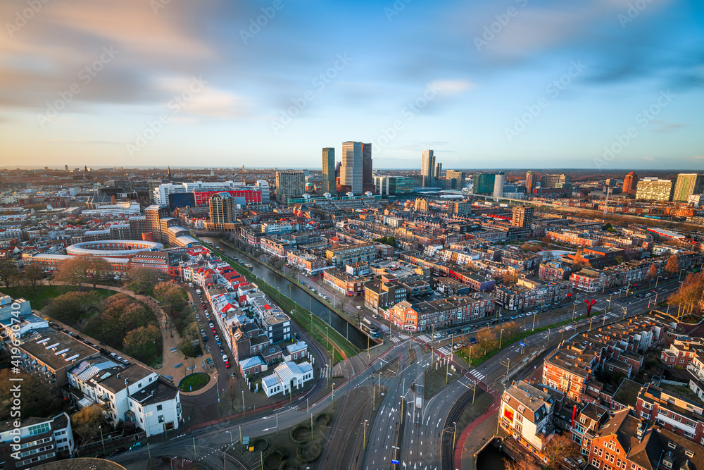 The Hague, Netherlands Cityscape