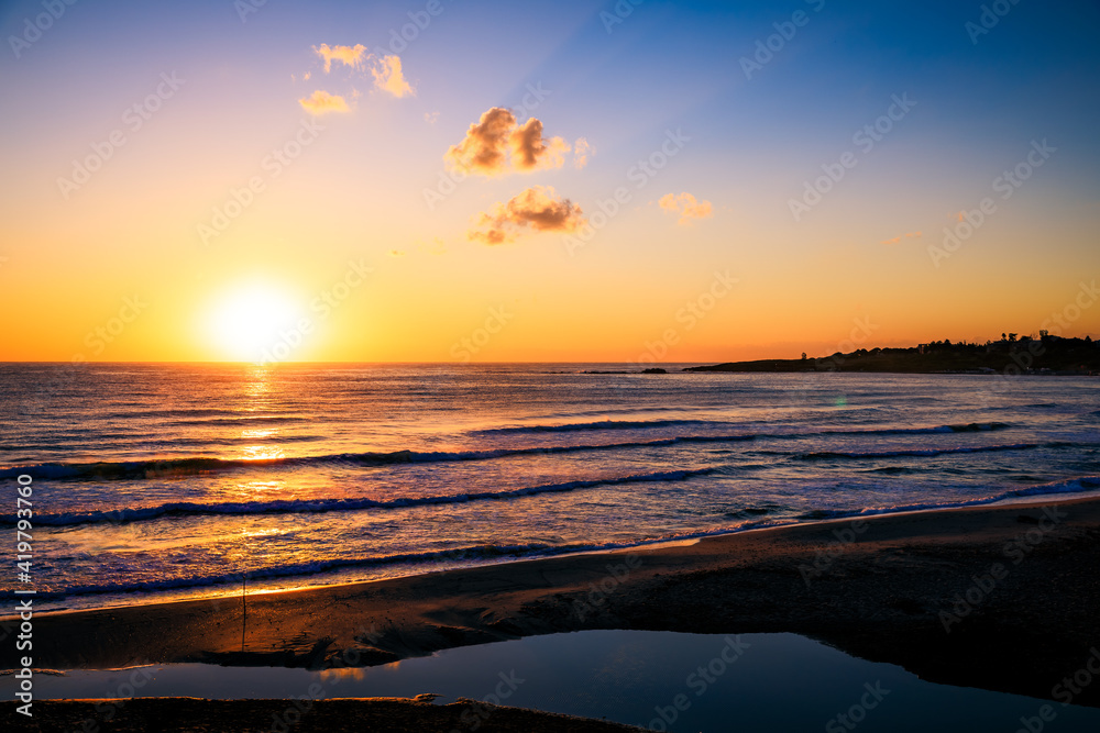 Sunrise at Delphin Beach, Ahtopol, Bulgaria