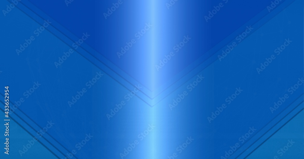 Blue diagonal lines and glowing light trail background