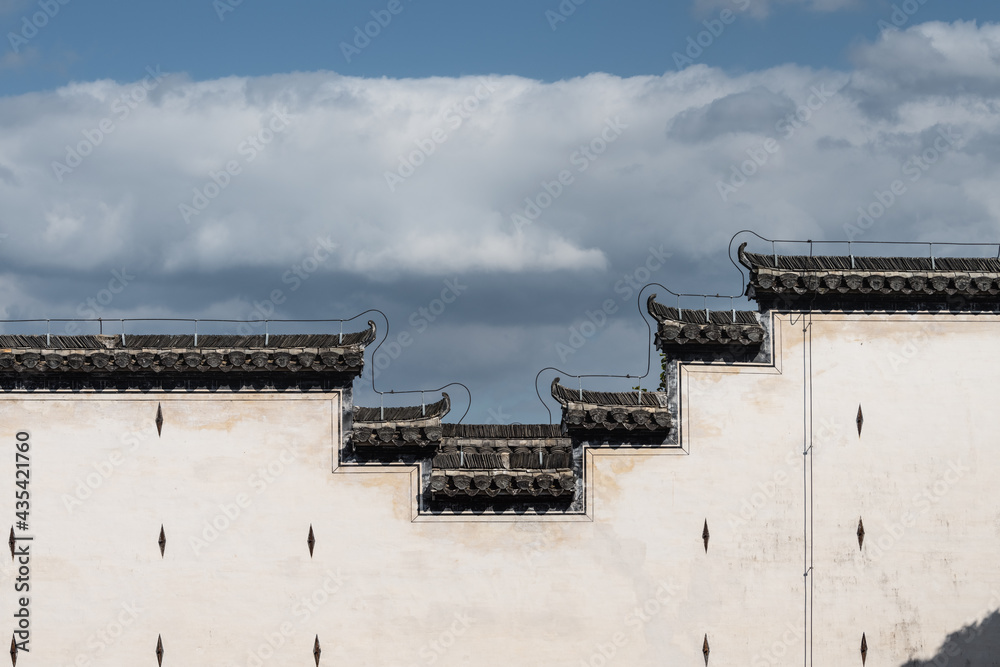 chinese traditional architecture background