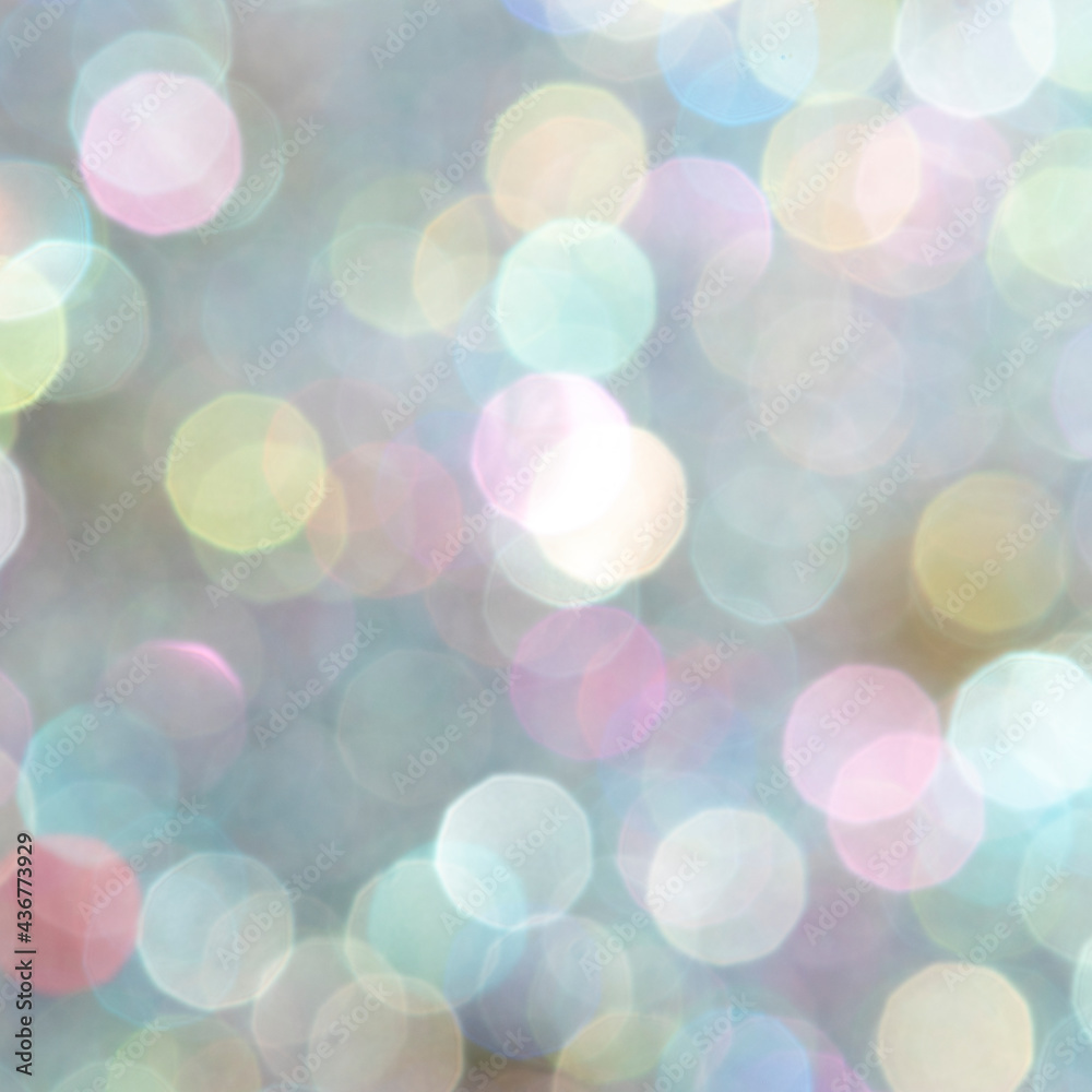 Abstract bokeh blurred lights background