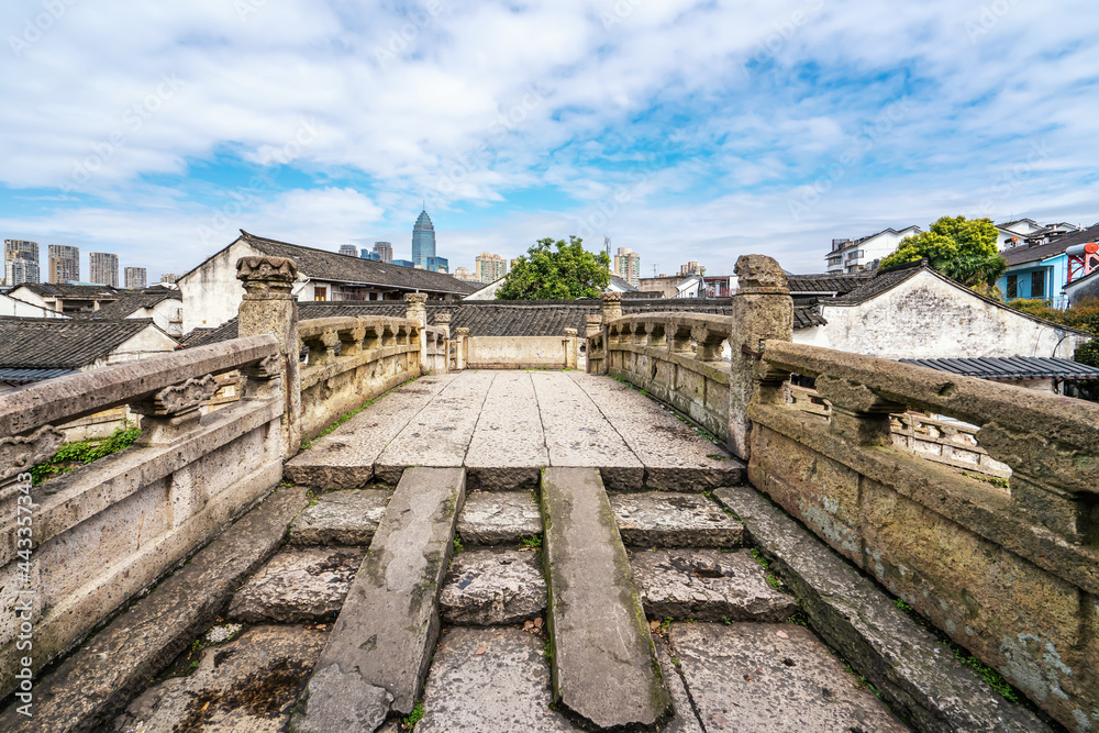 The scenery of the ancient town of Shaoxing, Zhejiang