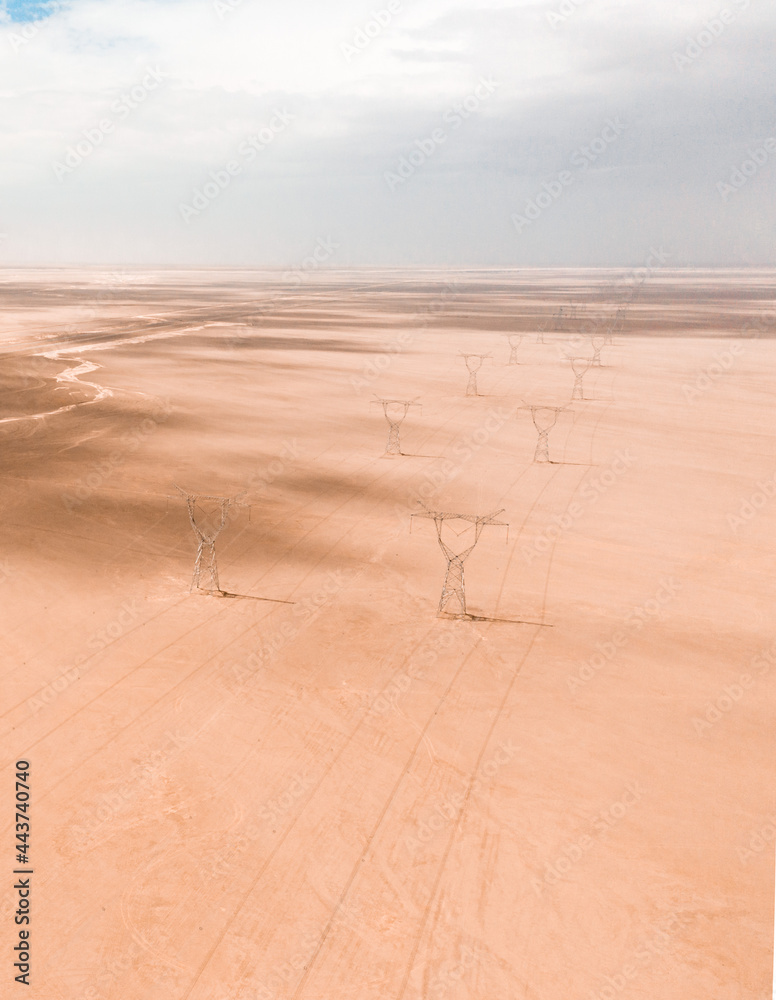 sand dunes in the desert