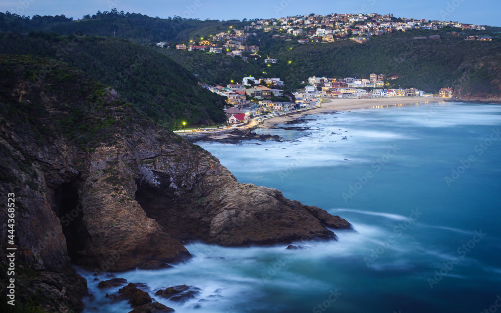 Herolds Bay near George, viewed from the Voëlklip view site. Garden Route. Western Cape. South Afric