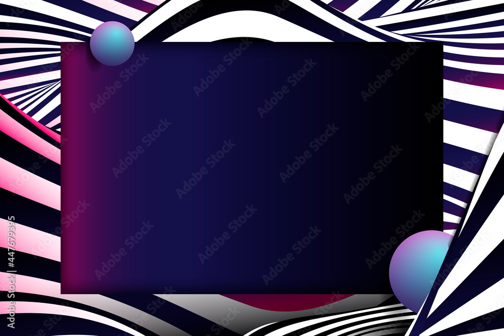 Black abstract background design vector