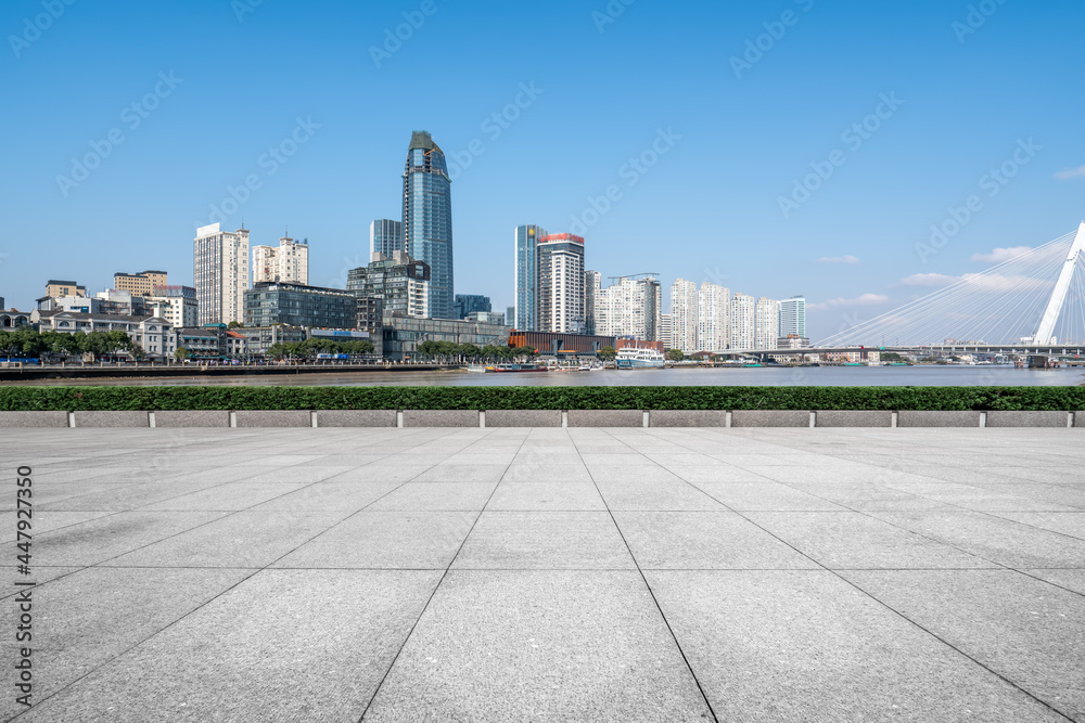 宁波三江口城市景观街景