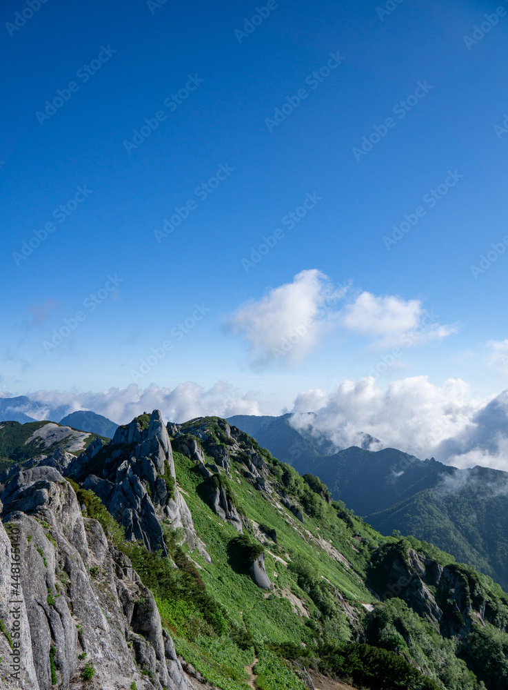 北アルプスの絶景