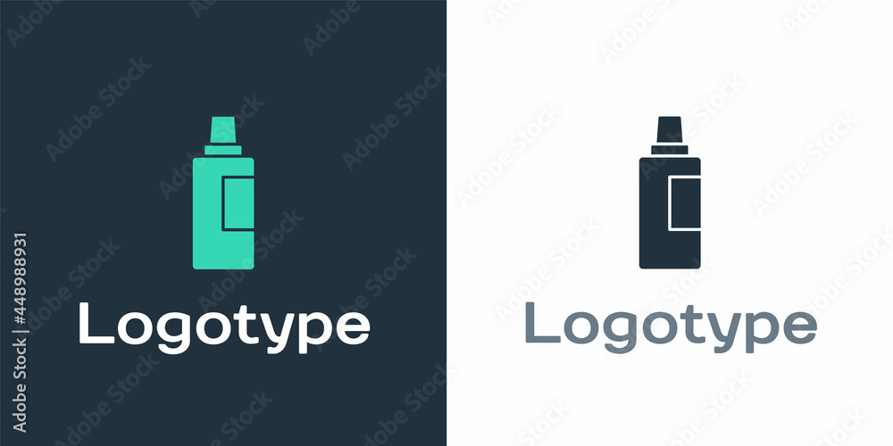 Logotype洗衣粉、漂白剂、洗碗液或其他清洁剂的塑料瓶