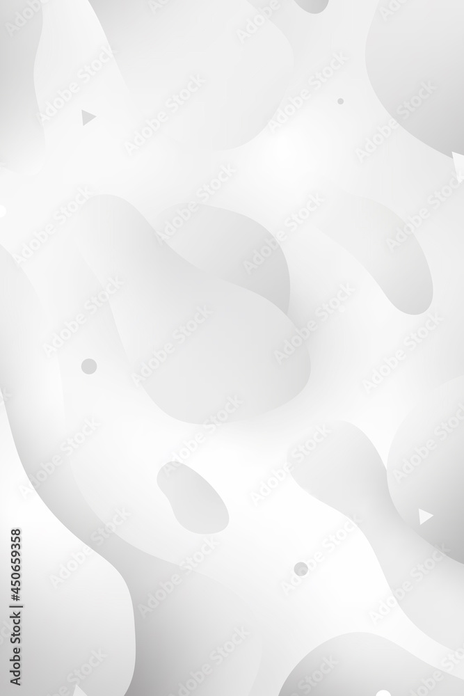 Abstract seamless patterned gray background vector