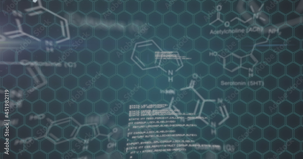 数字改变化学结构数据处理的图像