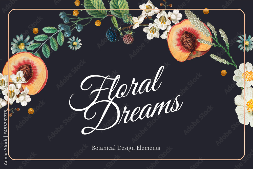 Floral dreams相框设计