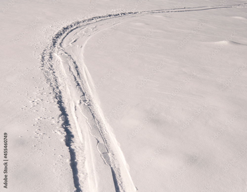 越野滑雪道