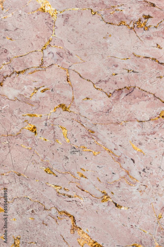 Pink marble textured background