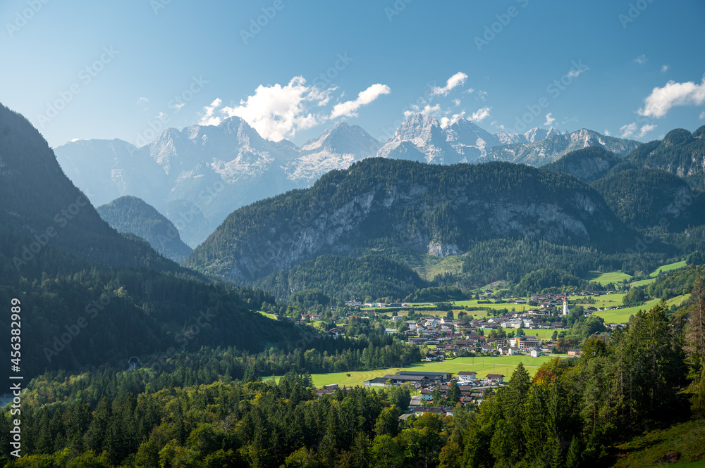 Austria, Idyllic place in the mountains, Unken