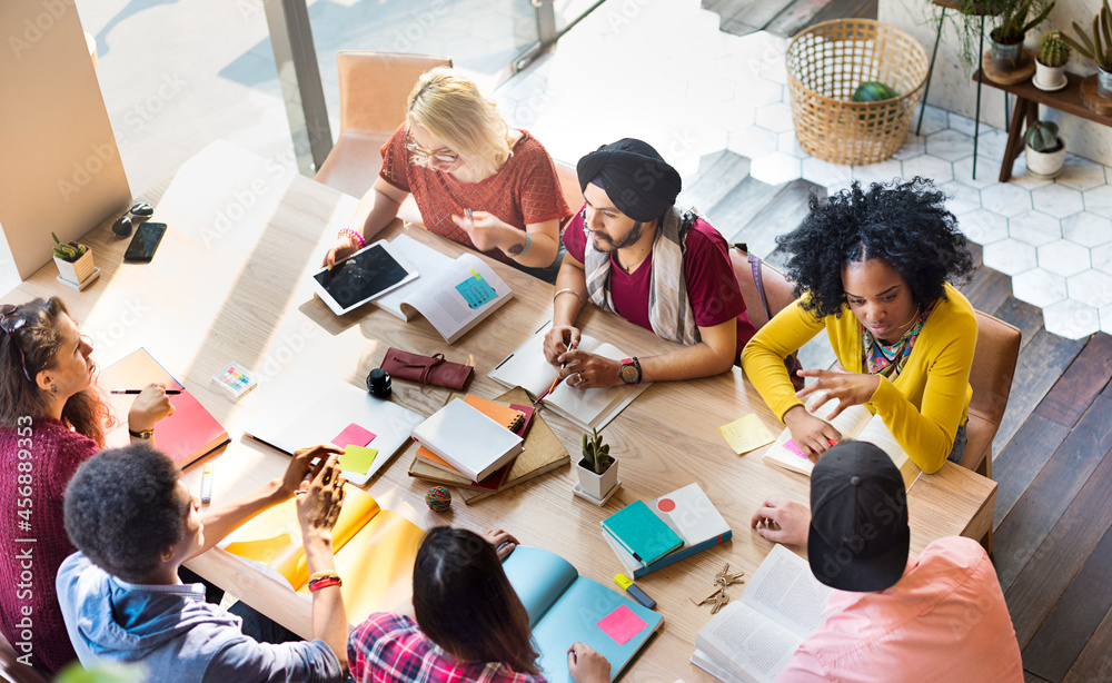 Diverse Group People Working Together Concept