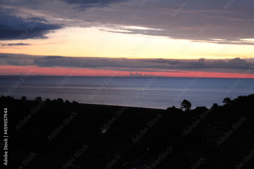 levé de soleil en Corse et couché de soleil