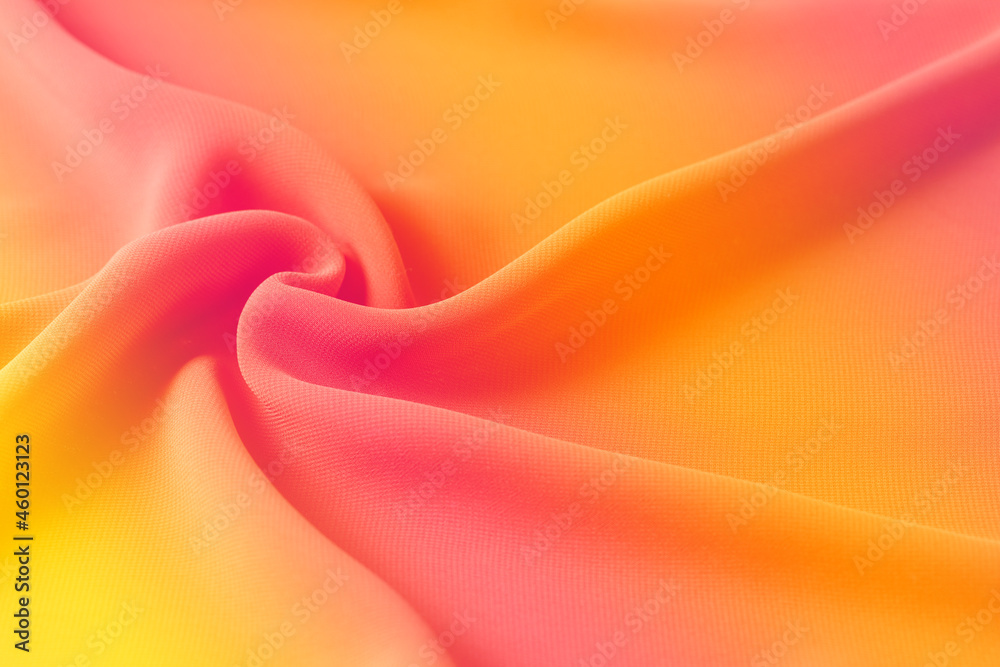 Abstract pink orange yellow gradient background.