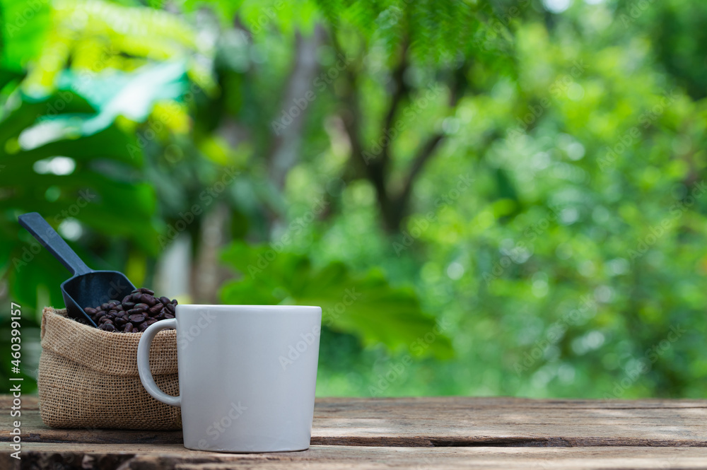 coffee beans coffee cup energy