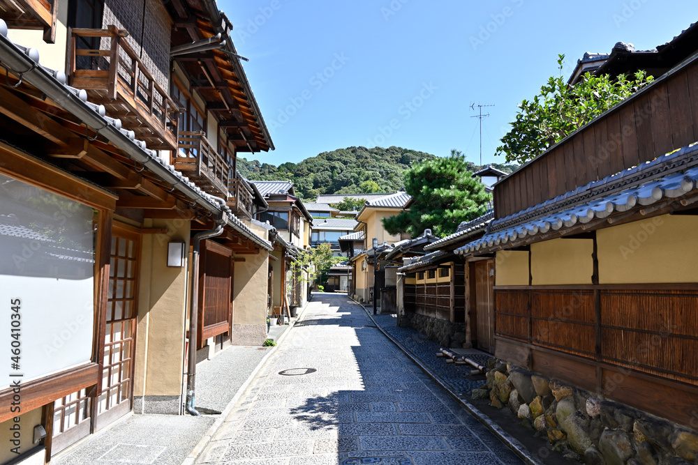 京都  東山区の町並