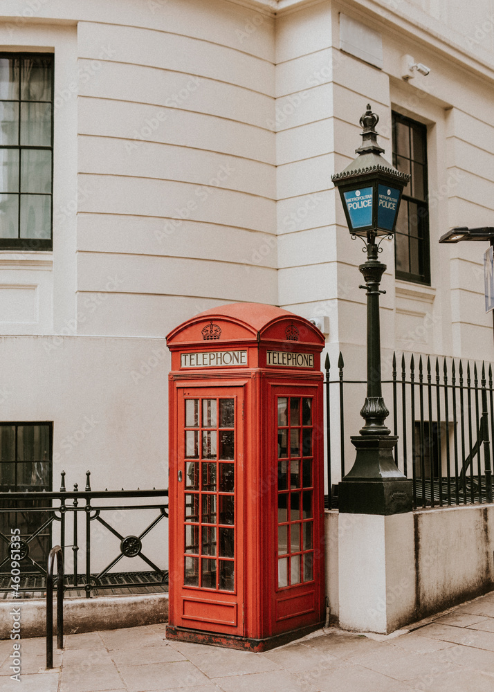 London telephone booth