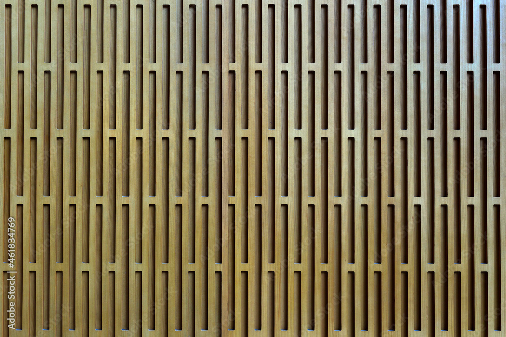 Perforated wall decorative wood panel 