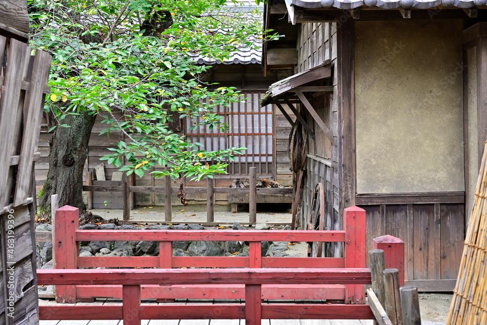 江戸時代の庶民の町並