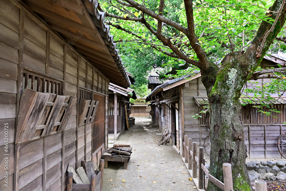 江戸時代の庶民の町並