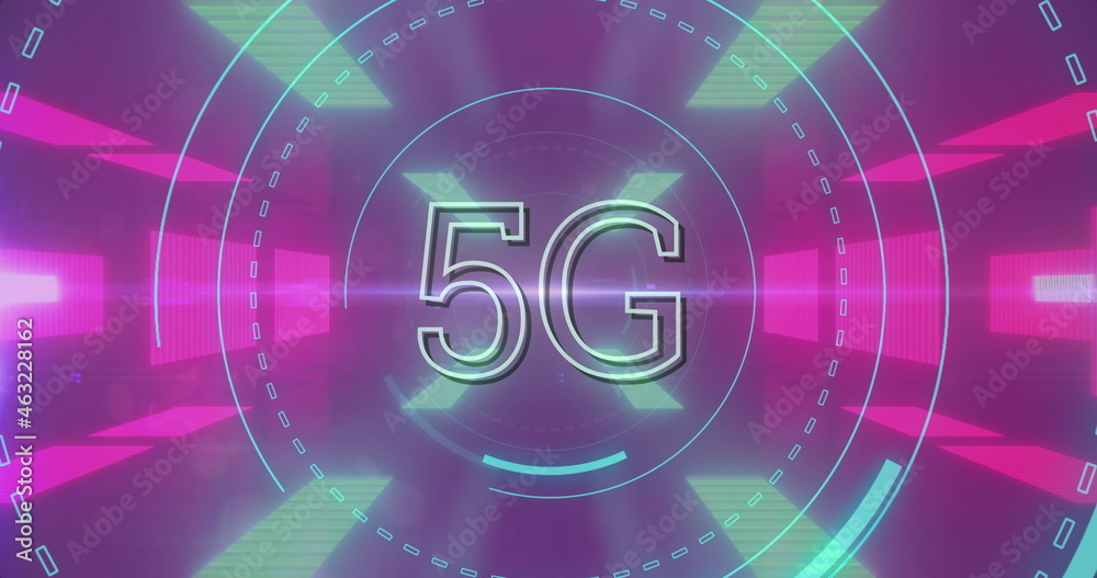 针对发光隧道的5G文本范围扫描