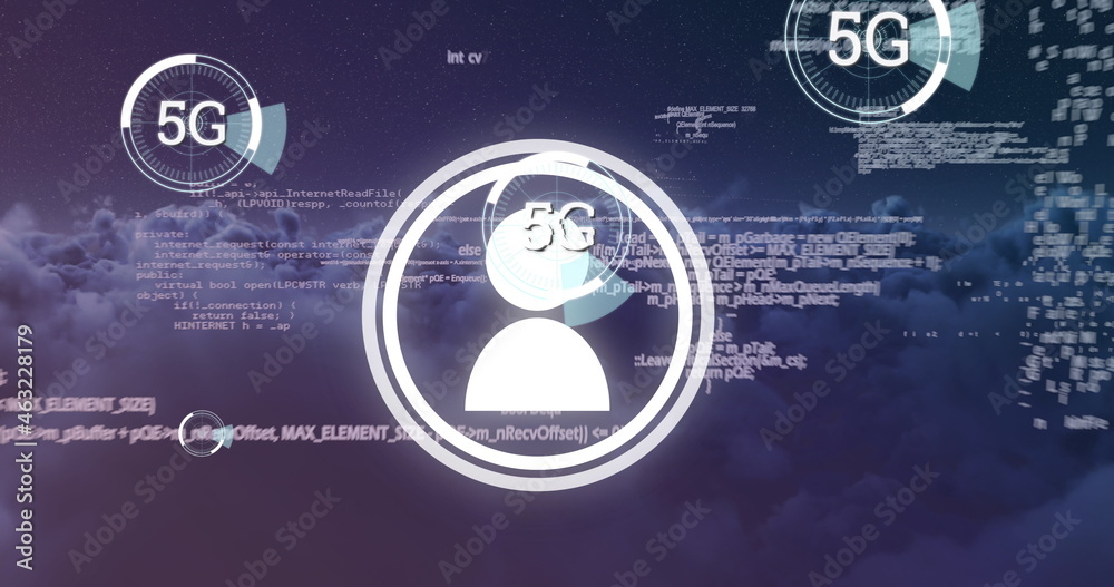 5g网络中的数字连接4k