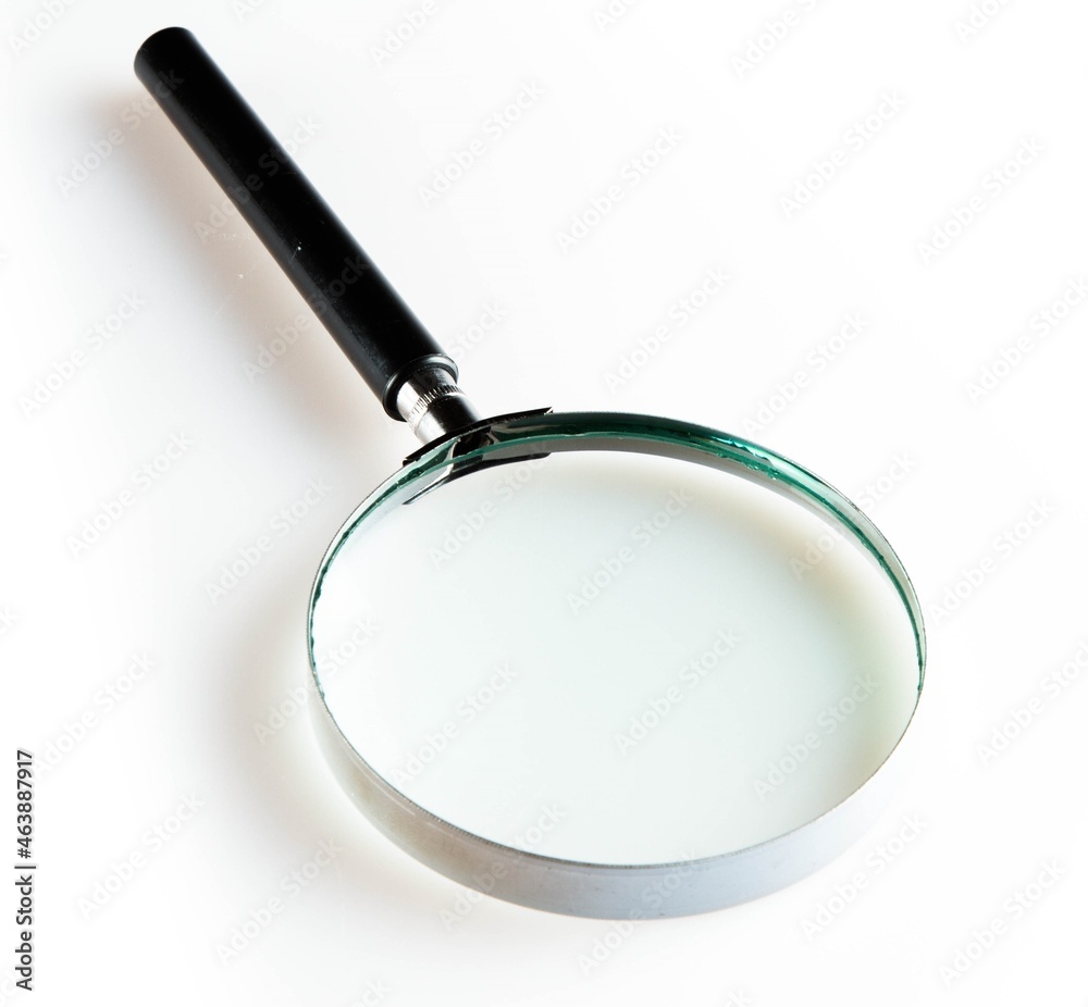 Magnifier with Black Handle